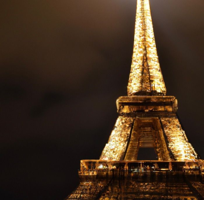 FLASH INFO : je t’aime tellement que la Tour Eiffel a arrêté de s’allumer pour te laisser briller !